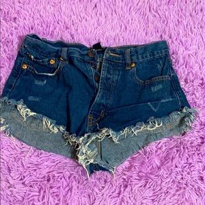 Jean shorts